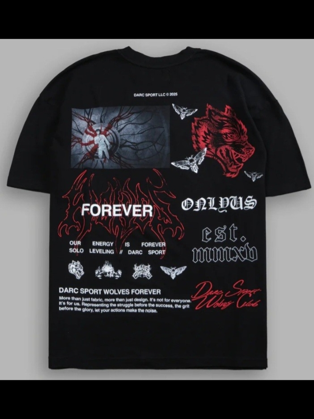 Darc Sport "Last Breath" Premium Oversized Tee